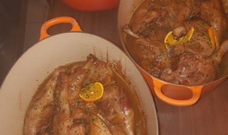 Nos plats à Brullioles. Auberge Relais du Pitaval